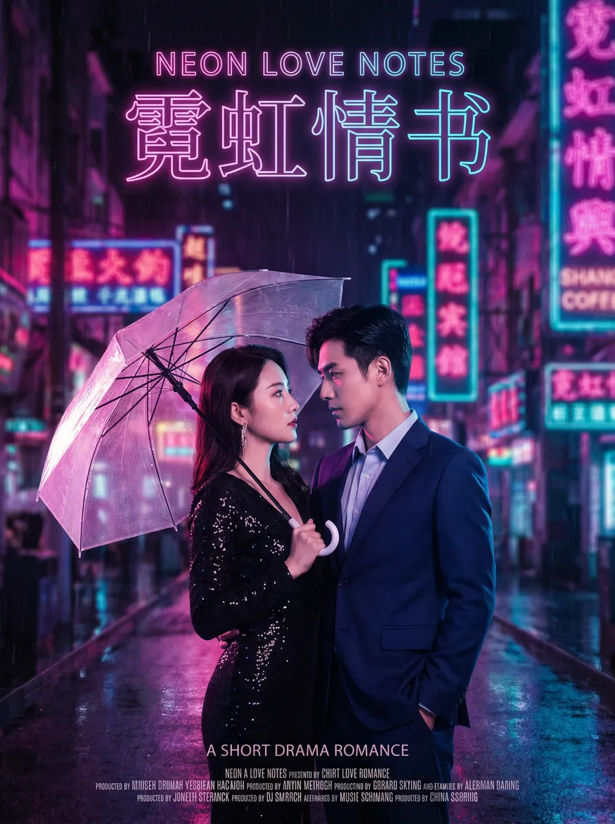 苍井空快播电影 热播都市爱情短剧 - 霓虹情书海报