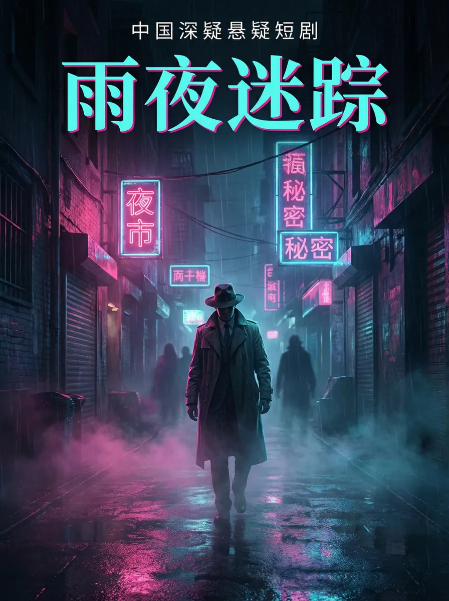 苍井空快播电影 悬疑追踪短剧 - 雨夜迷踪海报